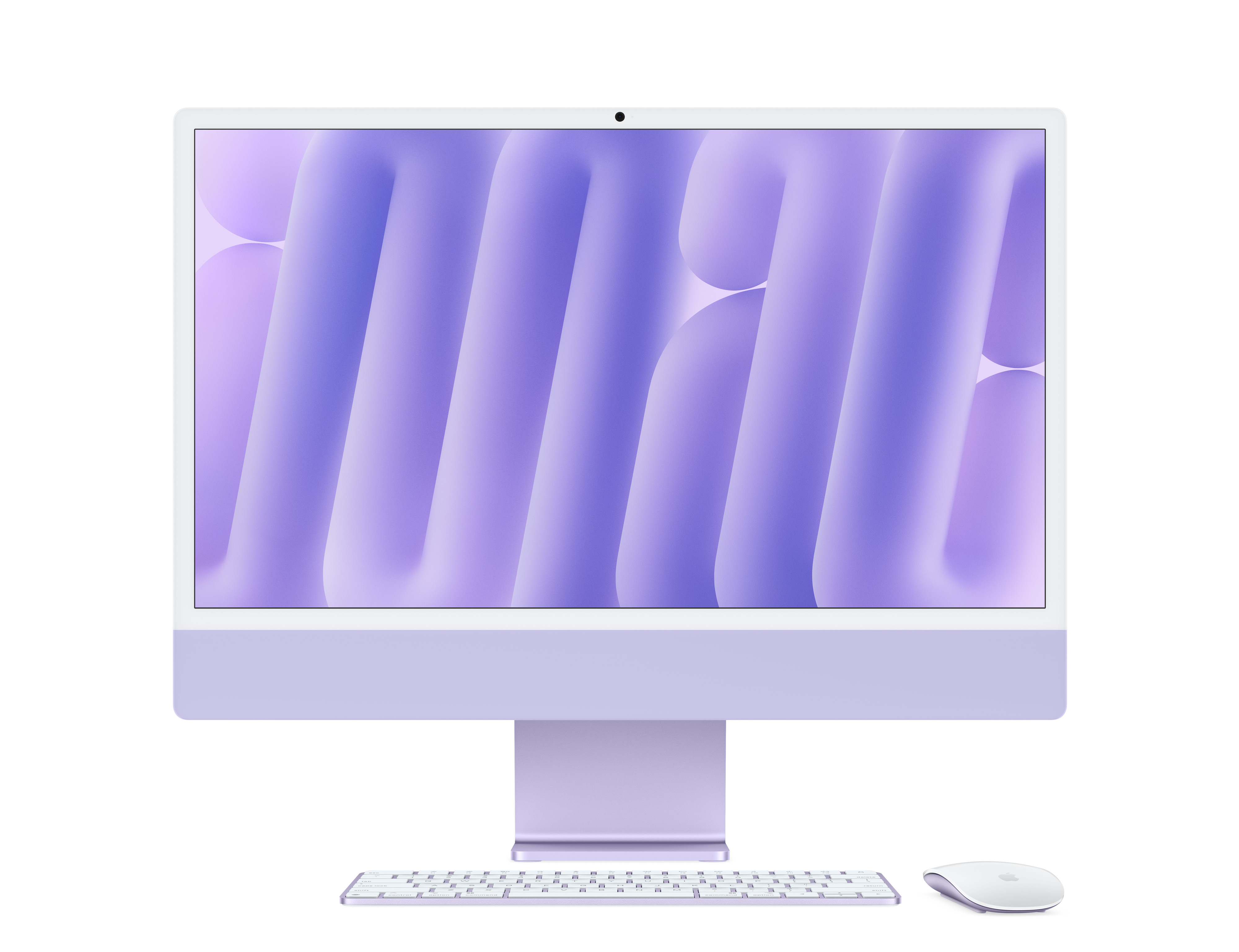 IMAC 24" 2021 Core M1 8CPU 8GPU -3.2GHZ 8Go Ram 256Go SSD Viola - Qwerty (IT)
